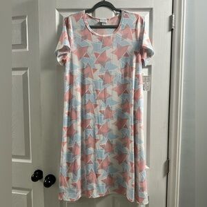 Lularoe Jessie Star Dress Size Large